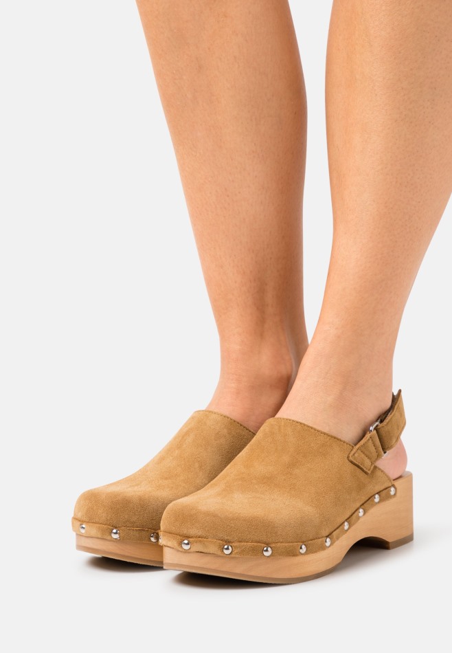 Sabots Rose Foncé/nude Gabor | Exclusif